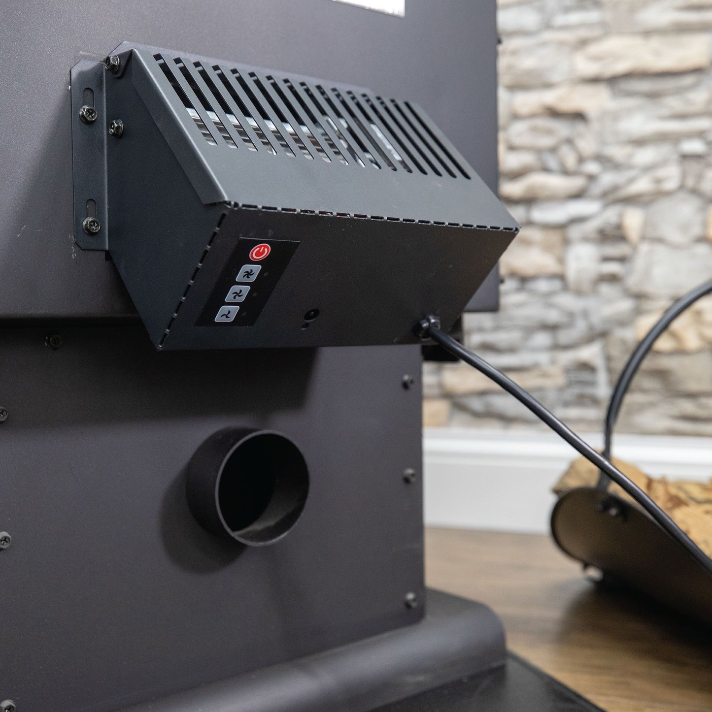 SMART WOOD STOVE BLOWER FAN KIT