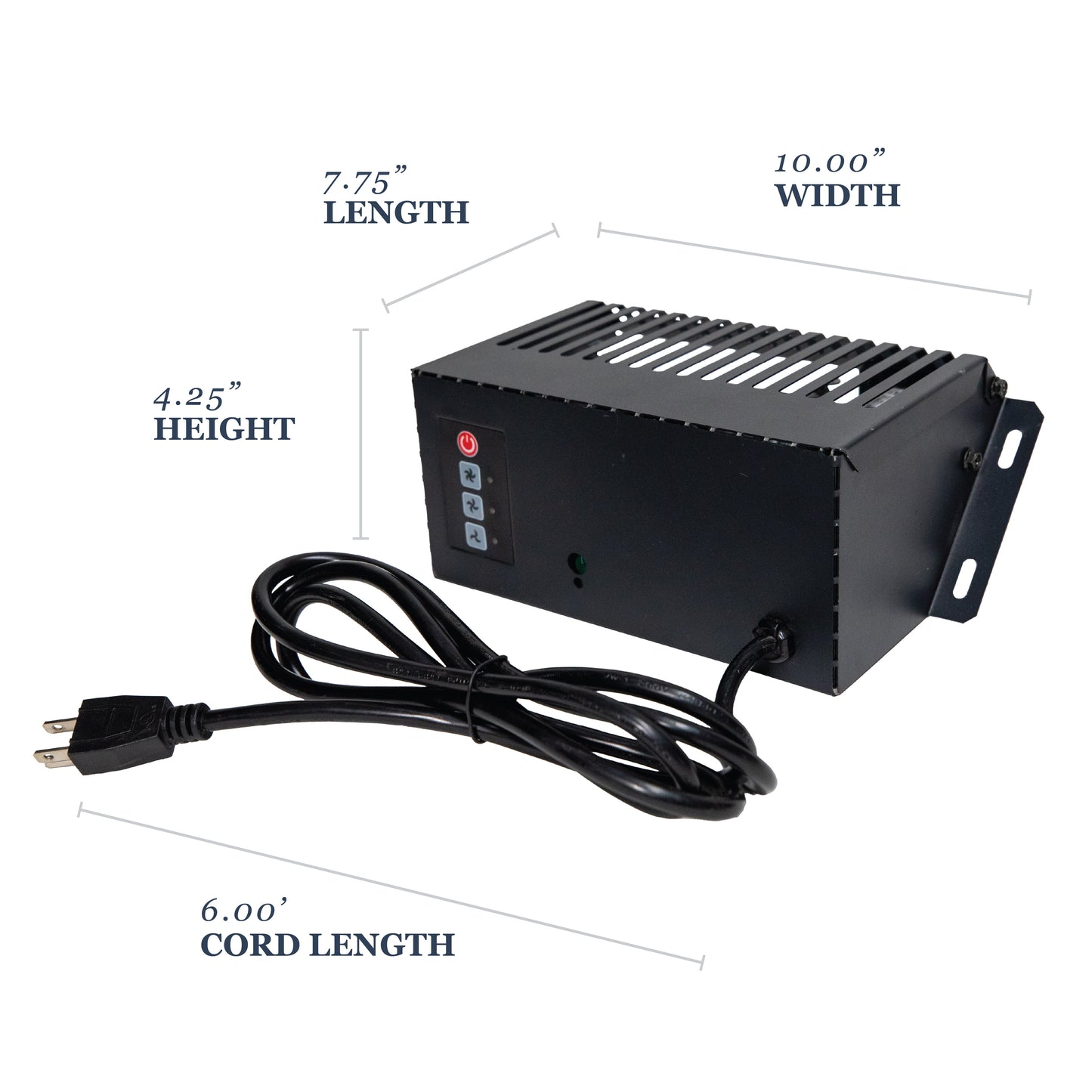 SMART WOOD STOVE BLOWER FAN KIT