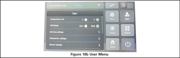 User Menu